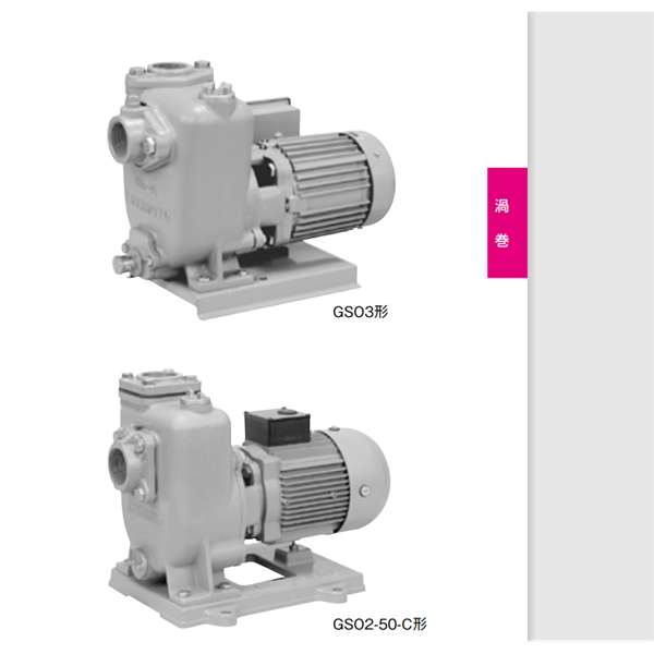 kawamoto川本法蘭式污水和廢物潛水泵ZU3-656-1.5