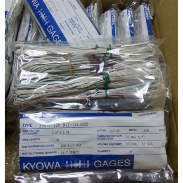 日本KYOWA共和配件耗材應(yīng)變片 KFGS-2-350-D2-16 L30C2R