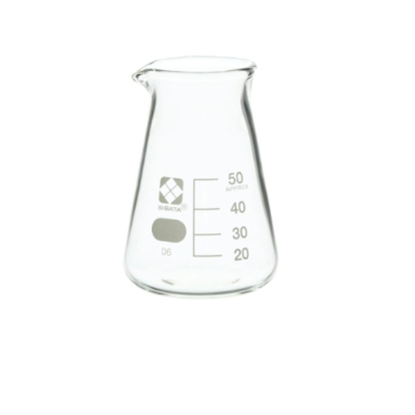 日本SIBATA柴田科學 標準刻度錐形杯 010050-2000
