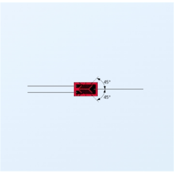 日本KYOWA共和箔式應變片平面KFRS 120Ω3軸KFRS-02-120-D35