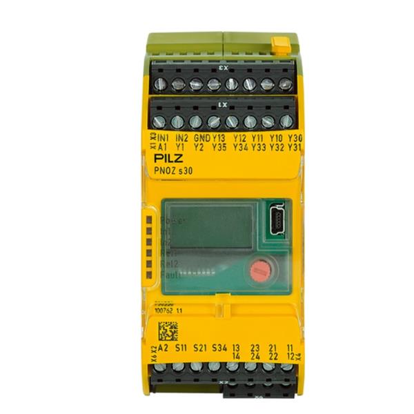 PILZ皮爾茲德國繼電器  PNOZ yi4 2DI T3C