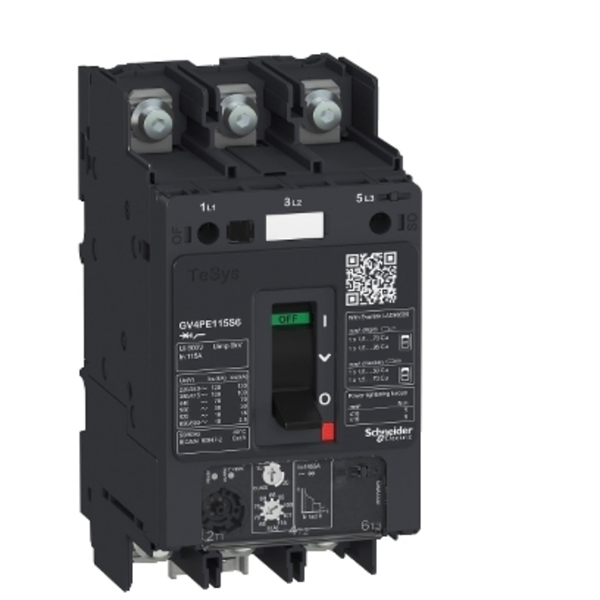 SCHNEIDER施耐德電動機斷路器GV4PE115B