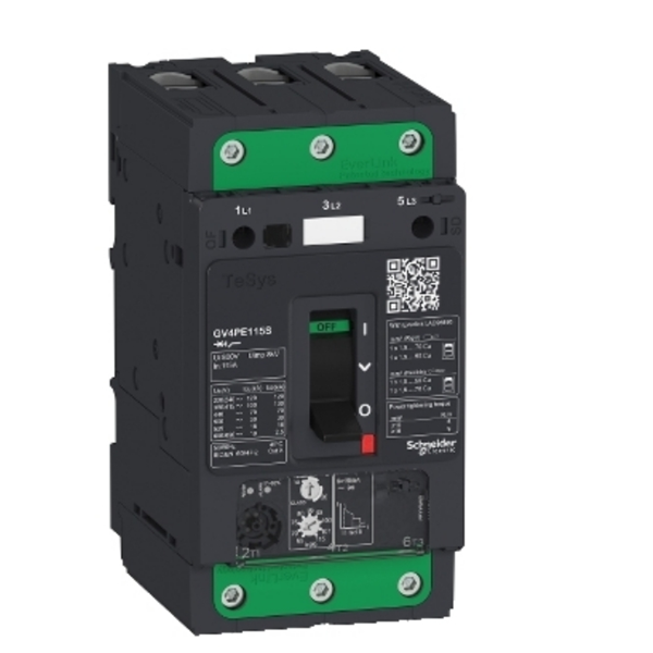 SCHNEIDER施耐德電動機斷路器GV4PE115B